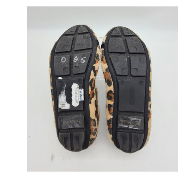 Michael Kors Girl's Size 2 "Rover Lux" Faux Cheetah Print Ballet Flats - Picture 9 of 9